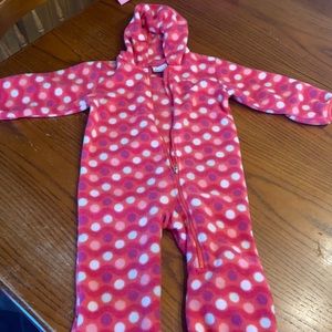 Fleece onesie